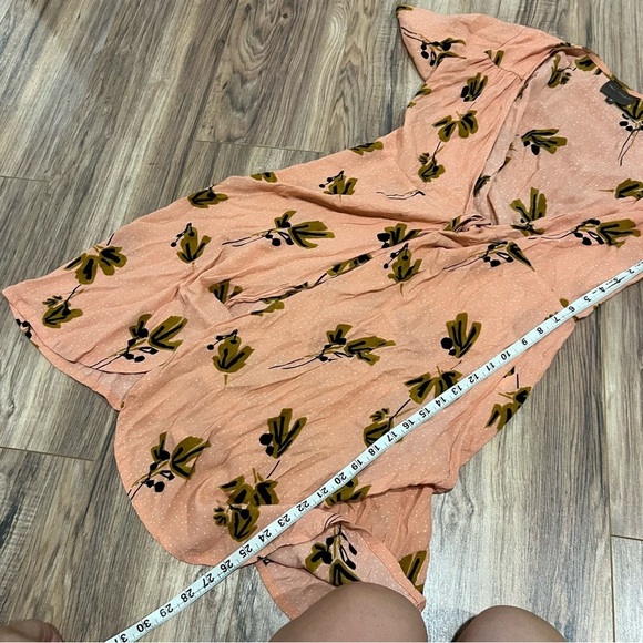 Bel Kazan Floral Wrap Mini Dress - Picture 6 of 8